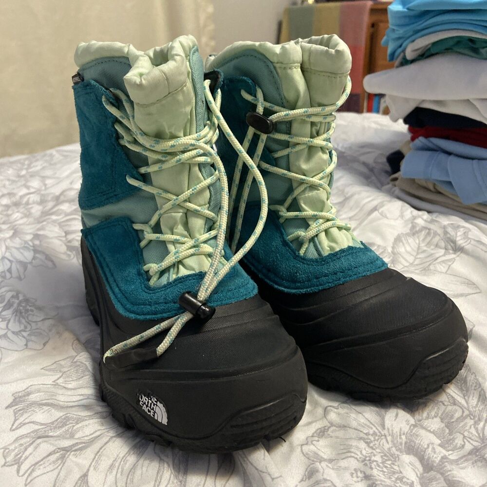 The North Face Alpenglow V Waterproof Boots Girls US 13